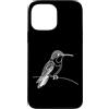 Jimbeels Custodia per iPhone 13 Pro Max Colibrì Linea Ornithologist