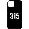 Area Code Tees Custodia per iPhone 13 315 Prefisso Syracuse NY Telefono Mobile 315