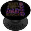 Kattos - Il miglior papà dal 2000 Il miglior papà del mondo non è uno scherzo - Papà dal 2000 PopSockets PopGrip Adesivo