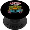 Rooted In Christ Cool Summer Beach Sapph Radicato in Cristo Cool Summer Beach Christian Bibbia Verse PopSockets PopGrip Adesivo