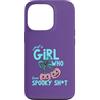 Spooky Girls Pumpkin Co Custodia per iPhone 13 Pro Divertente ragazza che ama lo spaventoso fiocco a forma di zucca per Halloween