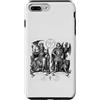 Demonique Tees and Ars Goetia Demon Gift Custodia per iPhone 7 Plus/8 Plus Sovrani doppi infernali di Belial e Nebiros