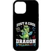 S2Shop Back To School Dragon Student Custodia per iPhone 12 Pro Max Just A Cool Dragon Back To School 2026 Studente Learning Fun