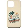 Vacation Beach Days Custodia per iPhone 12 mini Vacanziere professionista Viaggio Spiaggia Palme Sole