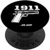 Impact Design for Long Range and IPSC 1911 Accessories .45 ACP - Tiro sportivo, IPSC, lungo raggio PopSockets PopGrip Adesivo