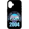 Jahrgang 2004 22. Geburtstag Awesome Custodia per iPhone 16 Grande da luglio 2004 22° compleanno frase 22 anni