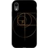 Fibonacci Golden Ratio Geometry Mathemat Custodia per iPhone XR Matematica matematica geometria circolare rapporto aureo di Fibonacci