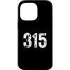 Area Code Tees Custodia per iPhone 14 Pro Max 315 Prefisso Syracuse NY Telefono Mobile 315