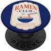 Sunday Line Studio Ramen Club Noodle Bowl Giapponese Amante del Cibo PopSockets PopGrip Adesivo