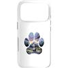 Timowo Studio Custodia per iPhone 17 Pro Panda Impronta Paesaggio Montano