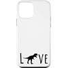 Dinosaur for Men Women Boys Girls Kids B Custodia per iPhone 12 mini T-Rex Trex Tyrannosaurus Dinosaur Museum Archeologo Dino