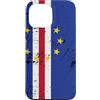 YO! Custodia per iPhone 13 Pro Max Vintage Cabo Verde Banner Fan Capo Verde Bandiera Retro