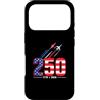 250 Airshow Designs Co Custodia per iPhone 17 Pro 250° anniversario degli Stati Uniti 1776 2026 Patriotic Jet Design