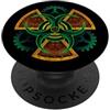 Tronic Tees Ingranaggi radioattivi Steampunk bioattivi Ingranaggi a rischio biologico PopSockets PopGrip Adesivo