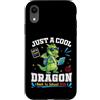 S2Shop Back To School Dragon Student Custodia per iPhone XR Just A Cool Dragon Back To School 2026 Studente Learning Fun