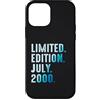 Limited Edition July 2000 Legendary Year Custodia per iPhone 12 mini Luglio 2000 Anno 2000 Retro 2000 Vintage Edizione Limitata