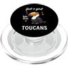 Tropical Toucan Love Apparel Solo una ragazza che ama i tucani carino uccello tropicale PopSockets PopGrip per MagSafe