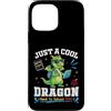 S2Shop Back To School Dragon Student Custodia per iPhone 13 Pro Max Just A Cool Dragon Back To School 2026 Studente Learning Fun