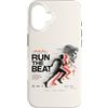 Beats Per Mile Club Custodia per iPhone 16 Christian Runner Faith Music 1 Cor 9:24 Run The Beat