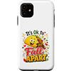 Okay Taco Creations Custodia per iPhone 11 Happy Taco Falling Apart Buongustaio umoristico