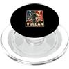 Roman Mythology Vulcan God Forge Smith Vulcaniano Dio Romano Del Fuoco E Forgia Eroico PopSockets PopGrip per MagSafe