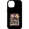 Funny Math Geometry Pun Cute Kawaii Love Custodia per iPhone 14 Sono totalmente nel tuo angolo Carino Matematica Geometria Gioco di parole