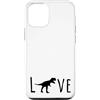 Dinosaur for Men Women Boys Girls Kids B Custodia per iPhone 12/12 Pro T-Rex Trex Tyrannosaurus Dinosaur Museum Archeologo Dino