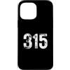 Area Code Tees Custodia per iPhone 13 Pro Max 315 Prefisso Syracuse NY Telefono Mobile 315