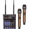Console per mixer audio a 4 canali Studio di registrazione per karaoke per