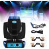 Artudatech 230W 7R Zoom Moving Head Beam Sharpy Light 8 Prism Strobe DMX 16Ch Party Blu A7