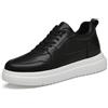 Generisch 2026 scarpe con rialzi da uomo, 6/8/10 cm, unisex, regolabile in altezza, scarpe casual con rialzi, scarpe antiscivolo e traspiranti, scarpe da ginnastica da uomo a quadretti, Nero , 39 EU