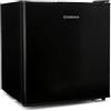 Subcold Cave50 - Mini frigorifero da 50 l con porta in vetro, silenzioso refrigeratore per bevande con luce a LED, frigorifero compatto per camera da letto, sala giochi, grotte per uomini, uffici e