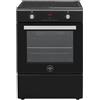 La Germania SE664INE - Cucina Induzione con Forno Elettrico, Grill, 60x60 cm, Nero, Classe energetica A