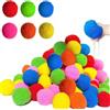 LINYIJOY Bombe d'acqua riutilizzabili, 50 palline Splash, in cotone, con chiusura automatica, per battaglia d'acqua, giardino, piscina, trampolino estivo, giocattolo per bambini (6 colori casuali)