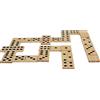 Schildkröt Gioco di Domino in Formato Grande, 13 x 6 x 1 cm, FSC, in Legno, Perfetto per Bambini e Adulti, in una Pratica Borsa di Maglia con Corda, 970314