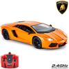CMJ RC Cars con Licenza Ufficiale Telecomando Lamborghini in 30CM Misura 1:14 Scala in Lamborghini Arancione, unisex