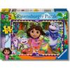 Ravensburger - Puzzle Bambini 4 Anni 35 Pezzi, Dora l'Esploratrice - Puzzle 4 Anni, Collezione Dora, Giochi Educativi e Divertenti, Idee Regalo