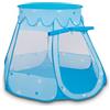 Selonis Tenda 105X90 Castello Con Palline Colorate Per Bambini, Blu