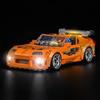 BrickBling Set di luci a LED compatibile con Lego 77260 The Fast and The Furious Toyota Supra MK4 (senza modello), set di illuminazione decorativa compatibile con Lego Toyota Supra MK4 modello di mattoncini