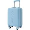 WHYGO - Trolley Bagaglio a Mano 40x30x20 con Ruote 360º Rimovibili - Rigido, Antiurto e Antigraffio - Capienza 24 Litri, Compatibile con Ryanair ed EasyJet - SKY BLUE