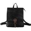 Kiepoar Zaino Pelle per Donna Uomo, Zainetto Porta PC 14" Convertibile in Borsa a Spalla Antifurto Vintage Casual, Backpack Elegante Multifunzione per Università Lavoro Scuola Viaggio