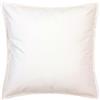 Morbidissimi - Set 2 Fodere Copricuscino Arredo Danae in Velluto 50x50 cm Panna, Cuscini Decorativi con Cerniera Nascosta, Tinta Unita per Divano Letto Poltrona, Senza Imbottitura AC212