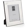 ARTÉ 13x18 Made in Italy, 25° ANNIVERSARIO di MATRIMONIO, elegante placcata in argento, Silver Plated antiossidante, Bellissima cornice in Silver Plated con retro in legno mogano E140.25°/13x18