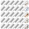 LIQWEI 30 specchietti rotondi autoadesivi, 5 x 5 cm, in acrilico, piccoli specchietti rotondi e flessibili, autoadesivi, per fai da te, tavolo, cucina, bagno