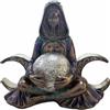 Glistenovelty Statua della Dea Madre Terra, scultura Gaia per altare, figurina in resina della dea della luna, decorazione rispettosa dell'ambiente, regalo di meditazione per gli appassionati