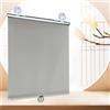 KOOEIN Tenda A Rullo Oscurante per Interni con Ventosa, 75% Tende da Parasole, Tende Avvolgibile Universale per Porte, Tenda Regolabili Termica Isolante, Tenda Leggero A Ventosa,Grey-30x125cm/12x49in