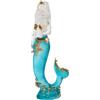 SEINHIJO Sirena Statua Scultura Moderna Statuetta Decorazione Donna Figurina Regali Casa Ornamento Soprammobili Resina Arte 25cm