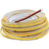 Cleiscry Striscia LED COB da 220 V, 230 V, flessibile, senza necessità di driver, 296 LED, illuminazione lineare RA90, bianco/naturale, bianco caldo, 3000 K, 3 m
