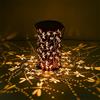 Qoosea Lanterne Solari da Esterno Libellula Decorative LED Luci da Giardino in Metallo con Ganci IP65 Impermeabile Lanterna Solare Lampade Solari da Giardino Patio, Prato e Camminamento Decorazioni