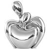 XMGZQ - Statua in ceramica per coppie, decorazione per la casa, regalo romantico per lei per anniversario di matrimonio e San Valentino, decorazione per supporto TV per mensole (argento)